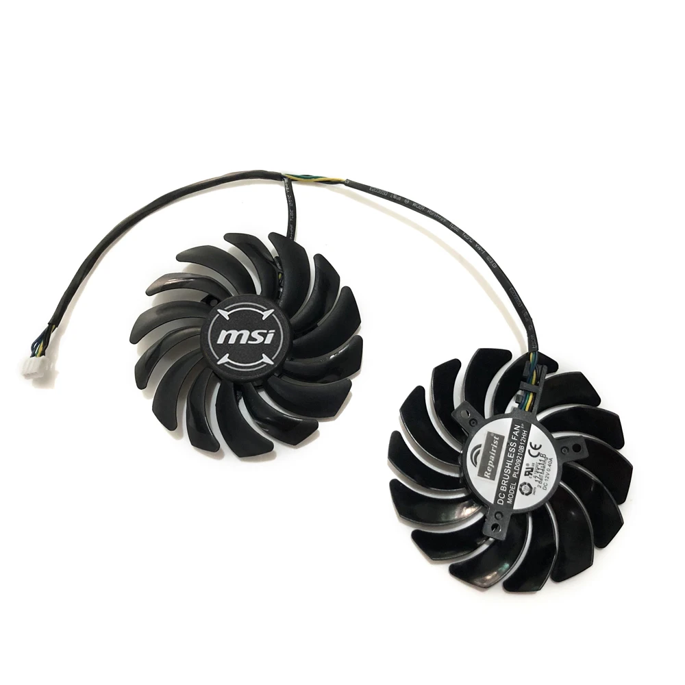 gpu-冷却ファン,t129215su,2ピース/セット,ビ - Rx 580 8Gb 2048Sp Gpu のレビューと価格